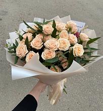 Букет Кремовые розы Латте в Орше