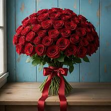 Букет Красные розы Блэк Меджик в Орше