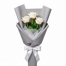 Букет 3 белые розы #REPLACE_PRED# Орше