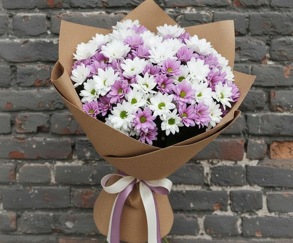 Букет цветов из: Хризантемы в Орше