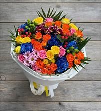 Букет цветов из:  Розы и Хризантемы в Орше