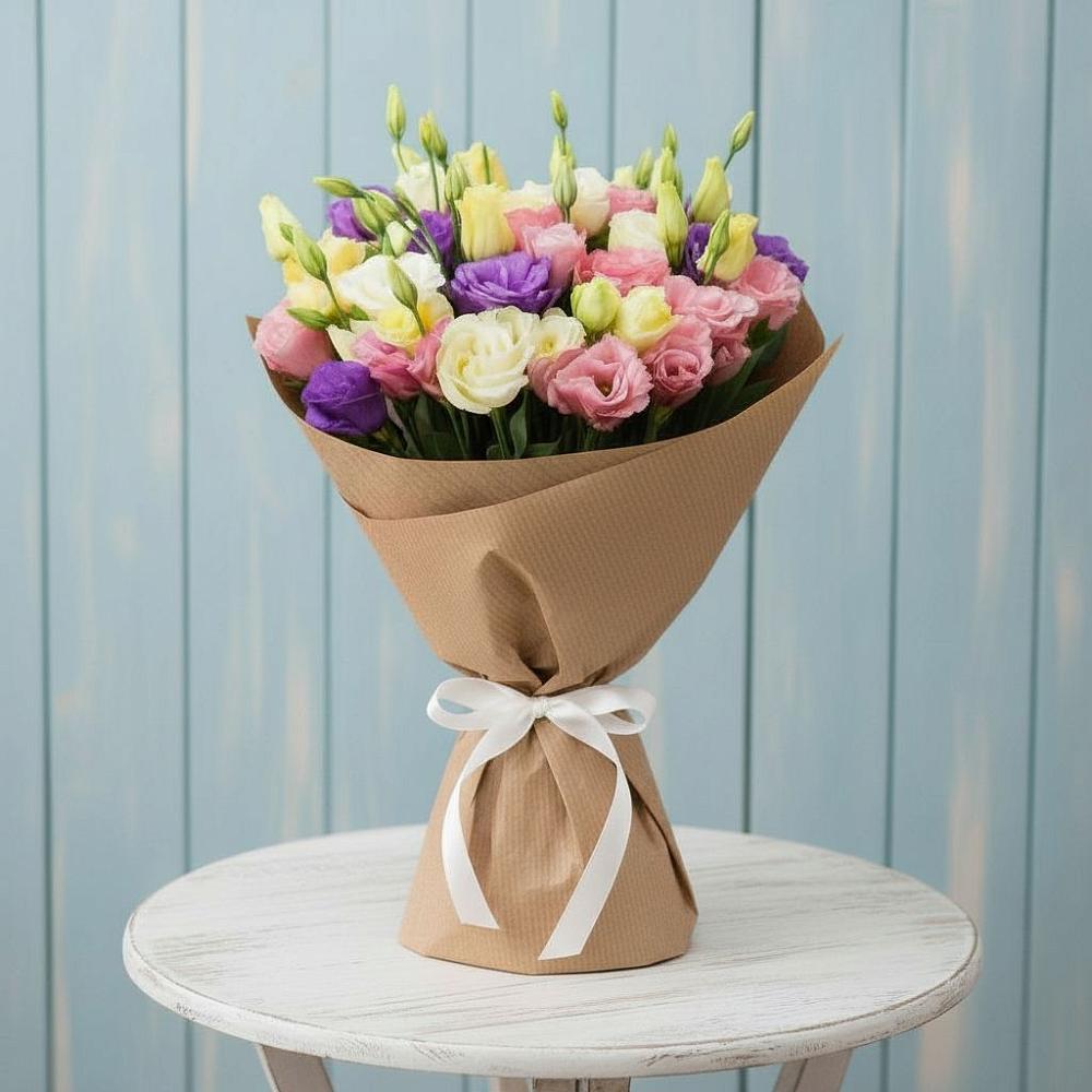 Букет цветов из: Лизиантусы в Орше