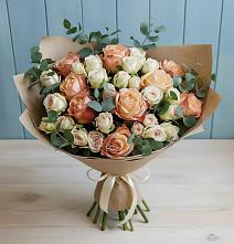 Букет цветов из:  Альстромерии и Розы #REPLACE_PRED# Орше
