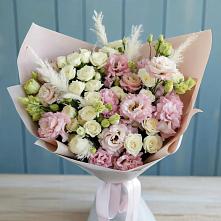 Букет цветов из:  Альстромерии и Розы в Орше