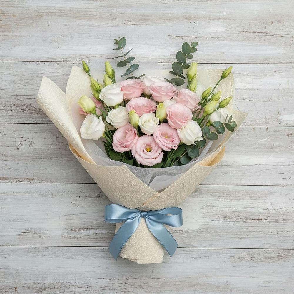 Букет цветов из: Лизиантусы в Орше